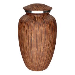 Grote Elegance Dieren Urn Dark Woodlook (3.5 liter)