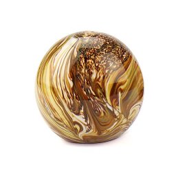 Kleine Kristalglazen Bal Dierenurn Elan Marble Earth (0.5 liter)