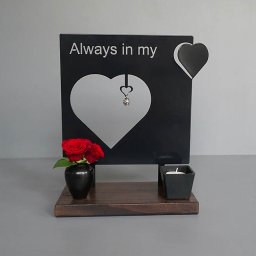 Dieren Gedenkaltaar Always in my Heart (28 cm)