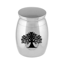 Micro Dierenurntje Zilver Levensboom (0.01 liter)