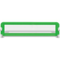 vidaXL Bedhekje peuter 150x42 cm groen