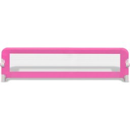 vidaXL Bedhekje peuter 150x42 cm roze