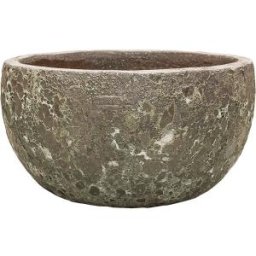 Lava Relic Jade bowl bloempot 52x29 cm