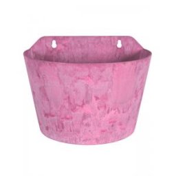 Ella wand bloempot 24x16x18 cm roze