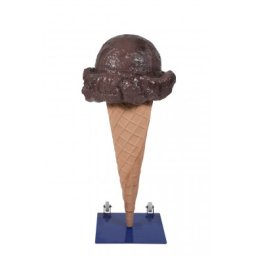 F-113V IJsje Staand - Schepijs - Chocolade - 160 cm