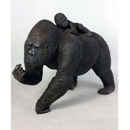 H-100050 Female Gorilla with Baby