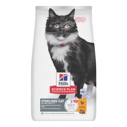 3kg Mature Adult 7+ Sterilised Cat Kip Hill's Science Plan Kattenvoer