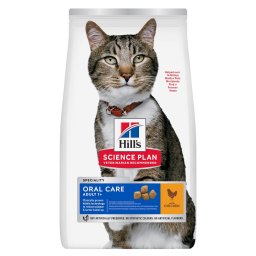 7kg Adult 1+ Oral Care met Kip Hill's Science Plan Kattenvoer