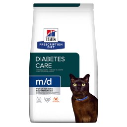 1,5kg M/D Weight Loss Diabetic met Kip Hill's Prescription Diet Kattenvoer