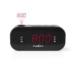 Digitale projectieklok met alarm