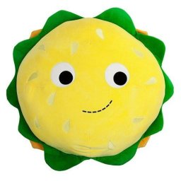 Yummy World Cheesburger XL knuffel 'Bubba'