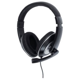 Gesloten headset zwart