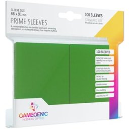 Prime Sleeves 66x91mm Groen (100 stuks)