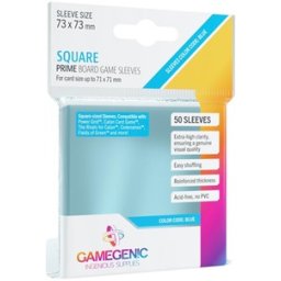 Sleeves Prime Square-Sized 73x73mm (50 stuks)