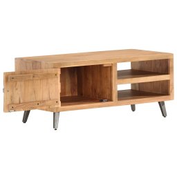 vidaXL Salontafel 90x45x40 cm massief acaciahout