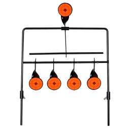 vidaXL Schietschijf spinner met 4+1 targets