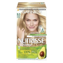 Garnier Nutrisse Crème Permanente Haarverf 9.3 Zeer Licht Goudblond
