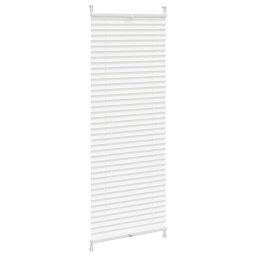 vidaXL Plisséjaloezie 60x125 cm wit