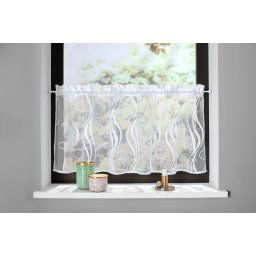 my home Valletje Ramon Transparant, jacquard, polyester (1 stuk)