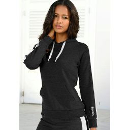 Bench. Hoodie met strepen opzij en kangoeroezak