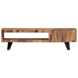 vidaXL Tv meubel 140x30x40 massief acaciahout