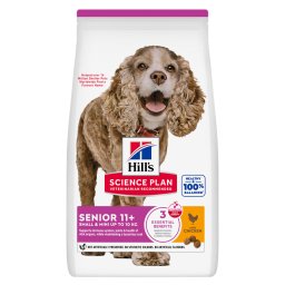 1,5kg Senior 11+ Small & Mini met Kip Hill's Science Plan Hondenvoer