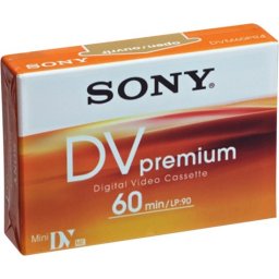 miniDV tape Sony DV Premium 60 (per stuk)