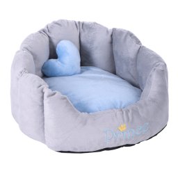 Kattenmand Prince L45 x B40 x H30 cm Grijs/Blauw