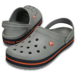 Crocs Clogs Crocband met gekleurde loopzool