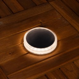 Solar grondspot round op zonne energie