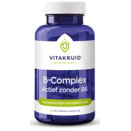 Vitakruid B-Complex Actief zonder B6 Capsules