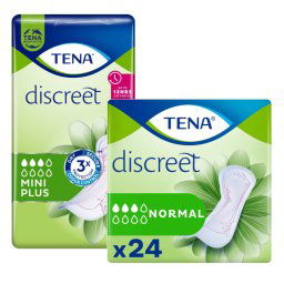 TENA Discreet Mini Plus + Normal Combiverpakking