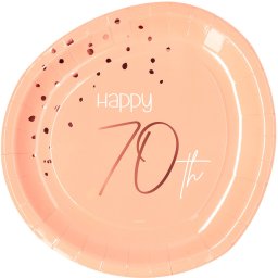 Borden 70 Jaar Elegant Blush (8st)