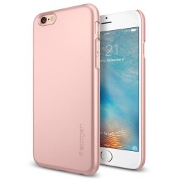 Spigen Thin Fit Hoesje iPhone 6S Plus Roze Goud