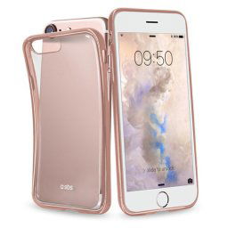 SBS Mobile Slim Edge iPhone 7 Hoesje Roze Goud
