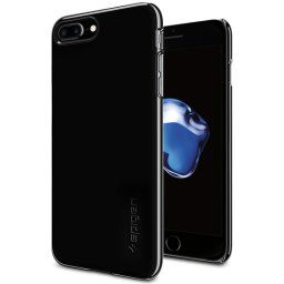Spigen Thin Fit iPhone 7 Plus Hoes Jet Zwart