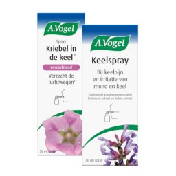 A.Vogel Keelspray 30ML + Spray Kriebel in de Keel 30ML Combiverpakking