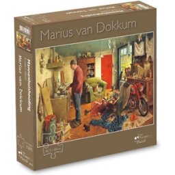 Marius van Dokkum - Mannenhuishouding Puzzel (1000 stukjes)