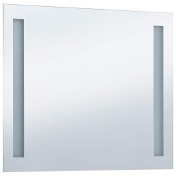 vidaXL Badkamerspiegel LED 80x60 cm