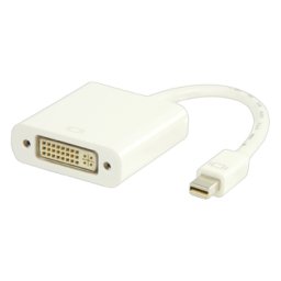 Mini displayport naar DVI adapter wit