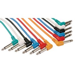 Professionele patchkabelset 6 kleuren