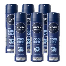 Nivea Men Cool Kick Deodorant Spray Voordeelverpakking