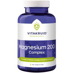 Vitakruid Magnesium 200 complex 90 tabletten