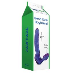 Toyjoy Strapless Stran-on Bend Over Boyfriend Purple