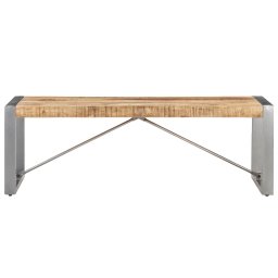 vidaXL Salontafel 120x60x40 cm ruw mangohout