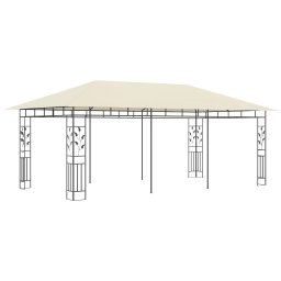 vidaXL Prieel met klamboe 6x3x2,73 m crème