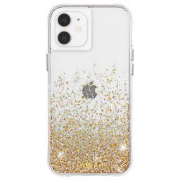 Hoesje-Mate Twinkle Ombre iPhone 12 Mini Hoesje Goud