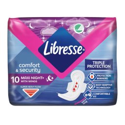 Libresse Comfort & Security Maxi Goodnight Maandverband