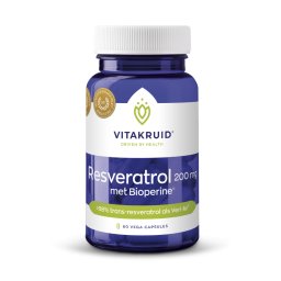 Vitakruid Resveratrol (Veri-te®) 200 mg met Bioperine® Capsules