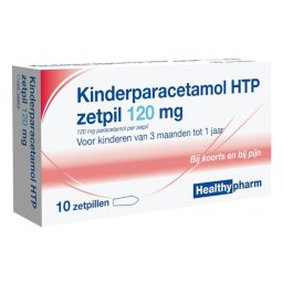 Healthypharm Kinderparacetamol Zetpil 120mg